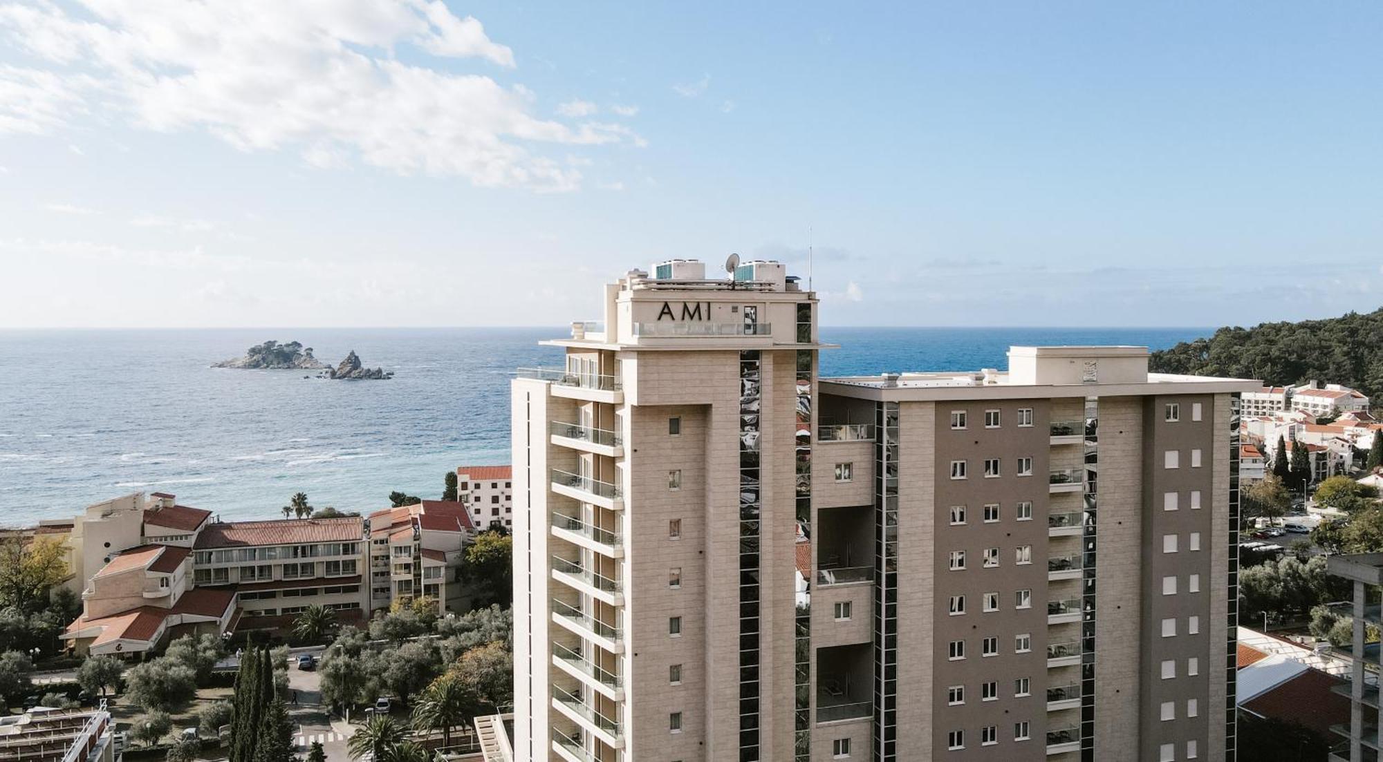 Hotel Ami Budva Petrovac Exterior foto